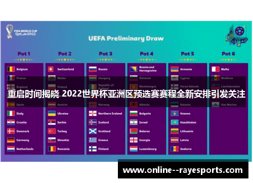 重启时间揭晓 2022世界杯亚洲区预选赛赛程全新安排引发关注